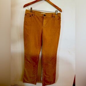 Coldwater Creek Women’s 10 Corduroy Jeans Career Classic Comfort Travel Artsy